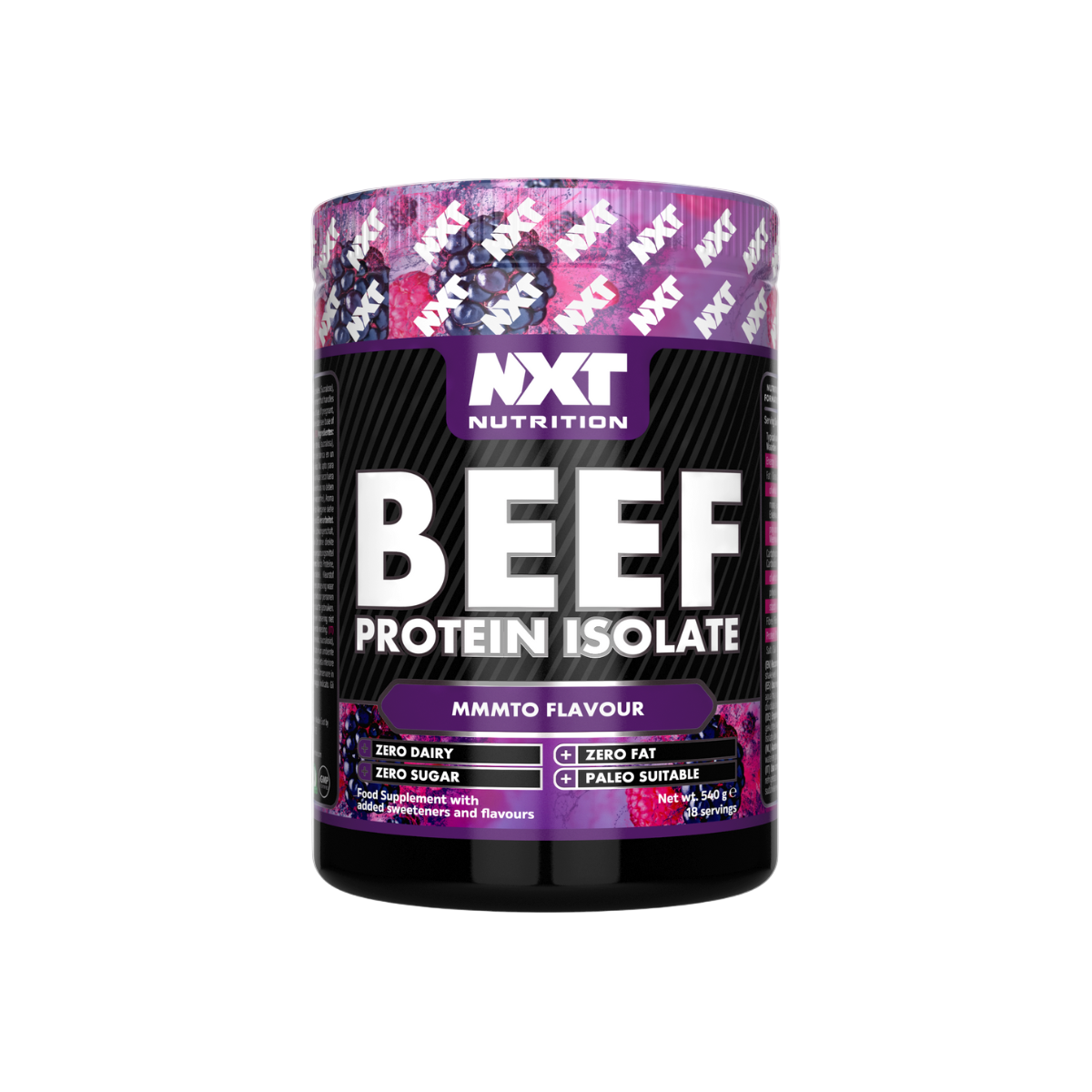 NXT Liellopu proteīna izolāts / Beef Protein Isolate 540 g