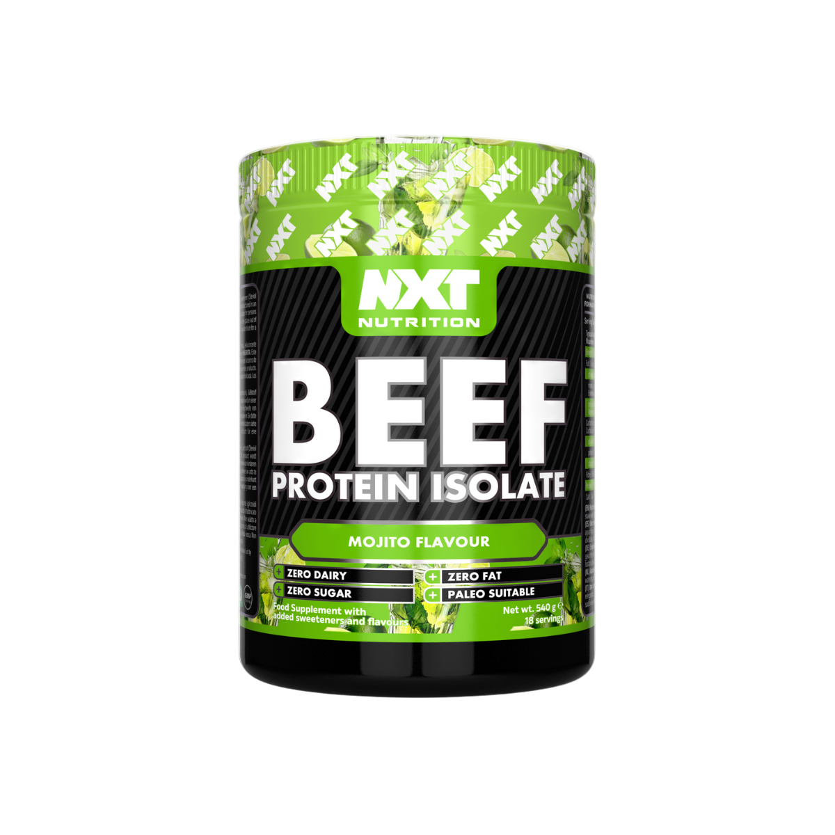 NXT Liellopu proteīna izolāts / Beef Protein Isolate 540 g