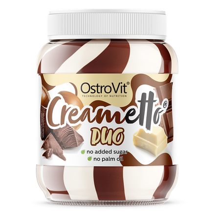 OstroVit Creametto DUO 350 г молоко и лесные орехи