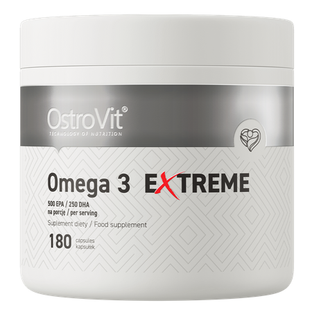 OstroVit Omega 3 Extreme, Рыбий жир 90/180 капсул