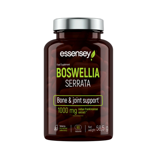 Essensey Indijas vīraks (Boswellia serrata) kaulu un locītavu veselībai (90 kapsulas)