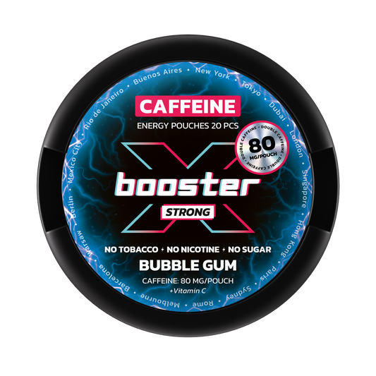 X-BOOSTER Energy Pouches 80mg (1 Pack / 20 Pouches)