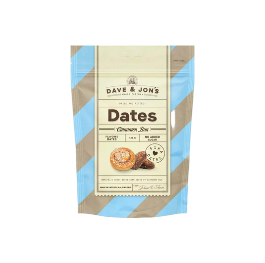 Dave & Jon's Dateles ar garšu, bez pievienota cukura (125g)